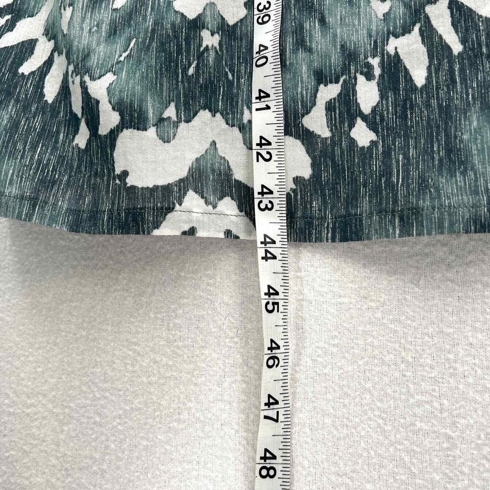 BRYN WALKER Ezra Printed Kimono Duster XL White Blue Lightweight Lagenlook Layer - Picture 13 of 15